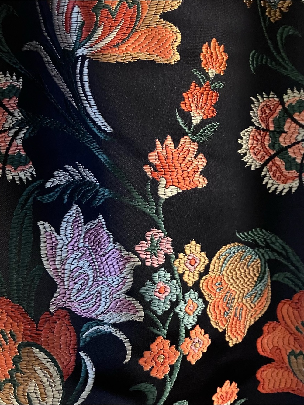 Modcloth Navy Floral Dress - Picture 3 of 5